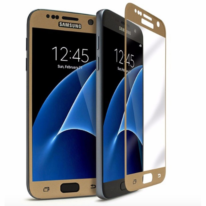 Miếng dán cường lực full màn hình samsung galaxy S7