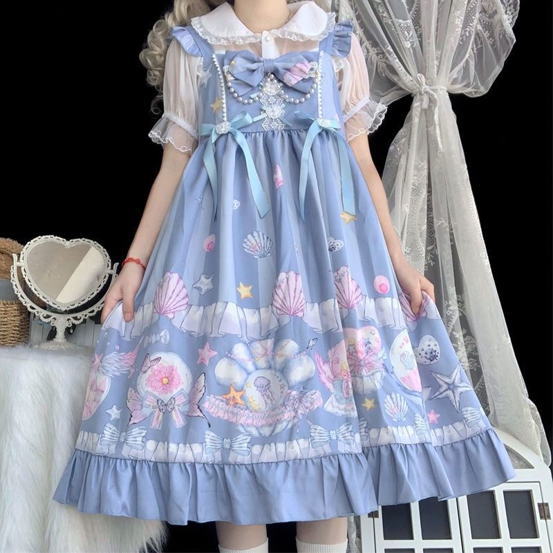 Đầm lolita kiểu dáng dễ thương xinh xắn cho nữ