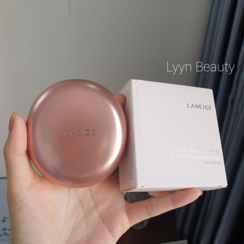 [Auth- Săn Sale] Phấn nước Layering Cover Cushion Laneige 2in1