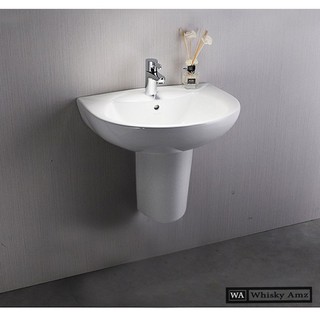 Chậu rửa mặt dương vành Hảo Cảnh C011