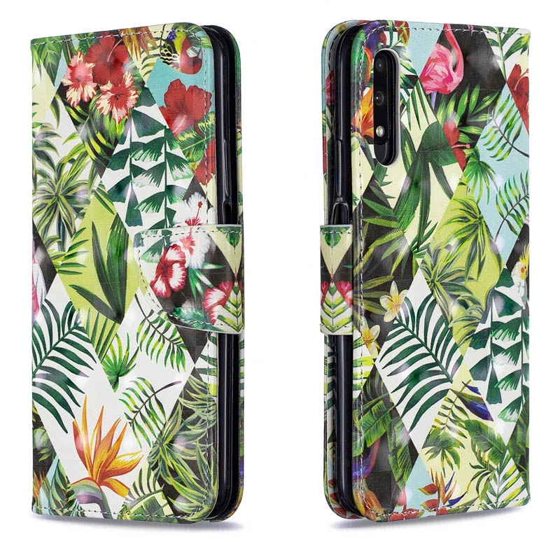 Luxury Flower Leather Flip Cover For Samsung Galaxy M10 M20 M30 A70 A50 A50S A40 A30 A30S A20 A20E A20S A20 A10S A10 Wallet Case