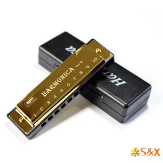 Kèn Harmonica 10 Lỗ Cho Người Mới Bắt Đầu