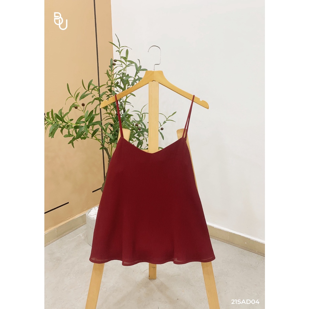 Áo hai dây dập ly BIGSIZE (55kg đến 95kg) - 21SAD04 - [BUstu BigSize]