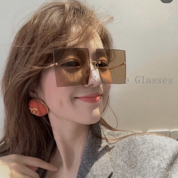 Kính mát Samjune kiểu dáng thời trang sang trọng dành cho nữ