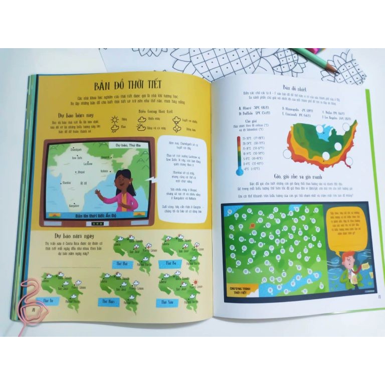 Sách - Trò chơi phát triển tư duy - BĐBA - Maps Activity Book