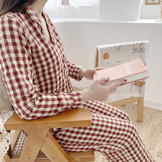 Set đồ ngủ pijama nữ , đồ ngủ phong cách hàn quốc