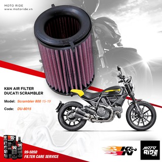 K&N DU-8015 LỌC GIÓ ĐỘ CHO DUCATI SCRAMBLER