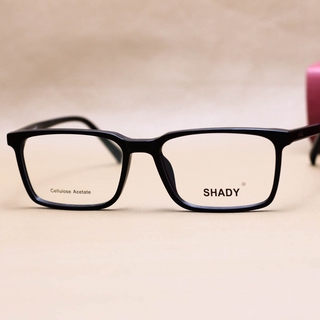 Gọng Kính Cận Nhựa Acetate Nguyên Khối Shady Unisex G1660 (Đen)