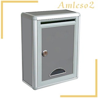 [Amleso2] Hộp thư khóa an ninh ngoài trời Hộp thư Hộp báo
