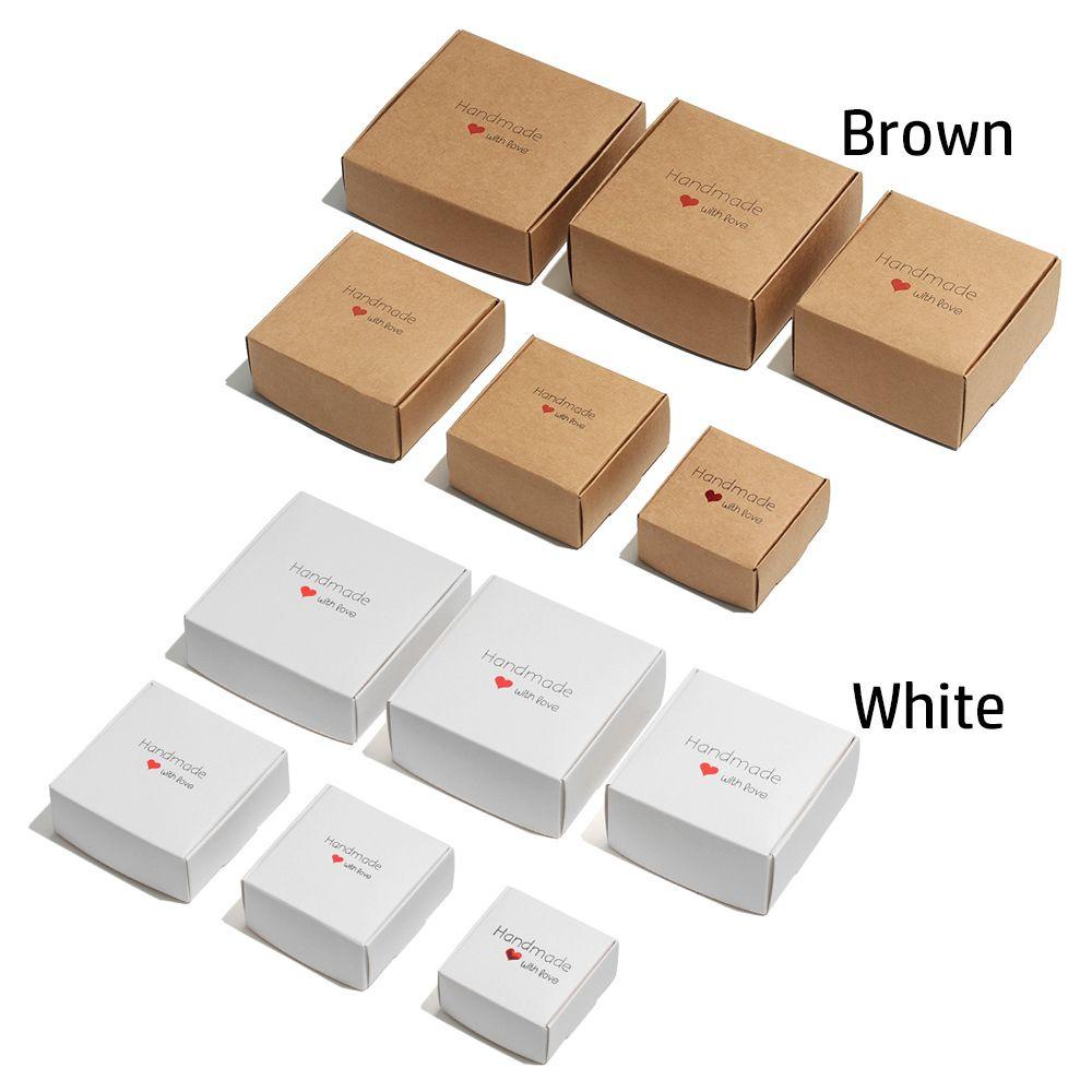 Bộ 10 Túi Đựng Trang Sức In Chữ Handmade with Love