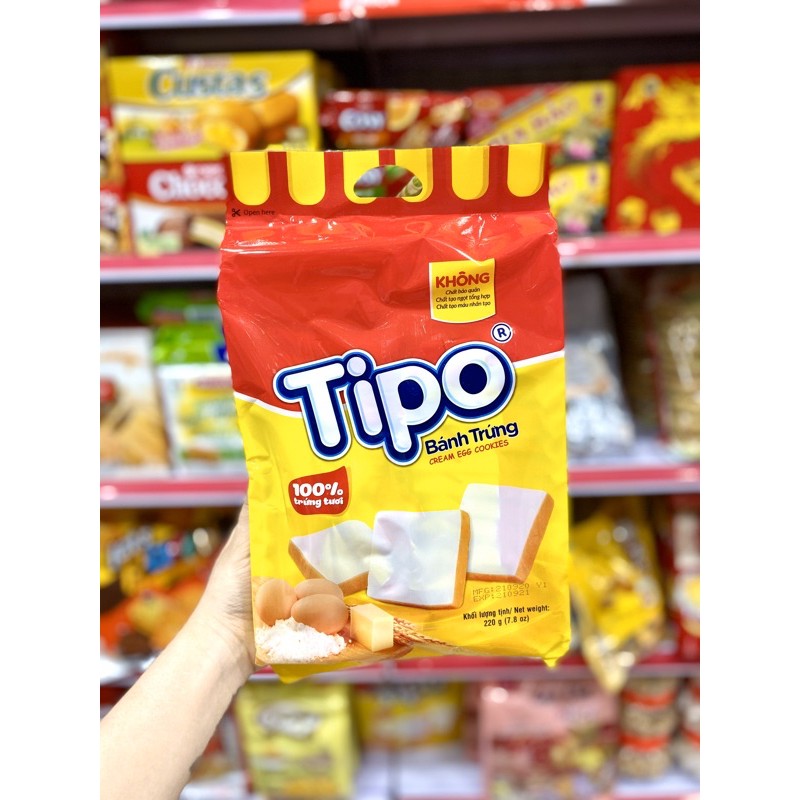 BÁNH TRỨNG TIPO 220G | BigBuy360 - bigbuy360.vn