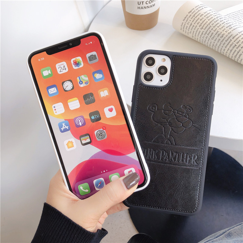 Bao da điện thoại họa tiết báo hồng cho IPHONE 11 7 8 6 6S PLUS X XR XS MAX 11 PRO MAX SE 2020