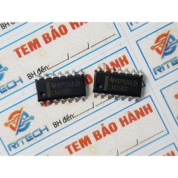 [Combo 10 con] LM2901, LM2901M IC Thuật Toán SOP-14