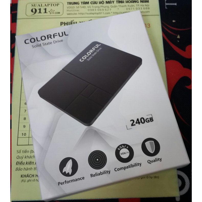 Ổ cứng SSD 240GB Colorful 2.5 inch SATA NWH Phân phối - bảo hành 3 năm | BigBuy360 - bigbuy360.vn