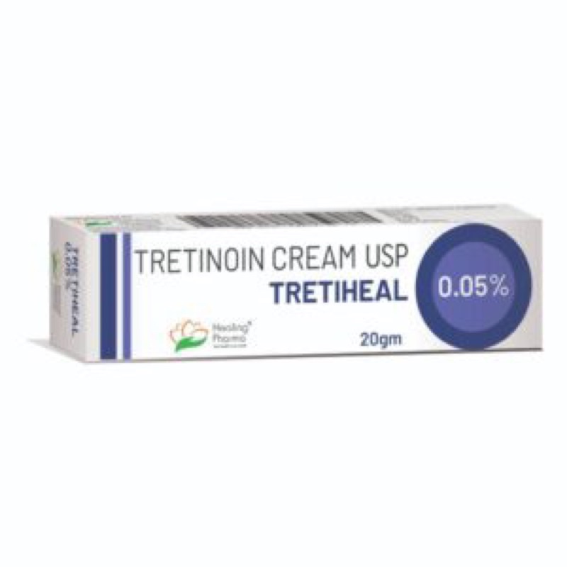 Kem Bôi TRETIHEAL Giảm Mụn, Trẻ Hoá Da Tretinoin 0.1 0.025 0.05%