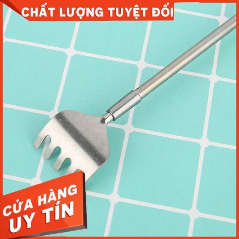 [Hàng loại 1] Gậy gãi lưng mini co giãn, cây gậy gãi ngứa inox chiều dài điều chỉnh linh hoạ