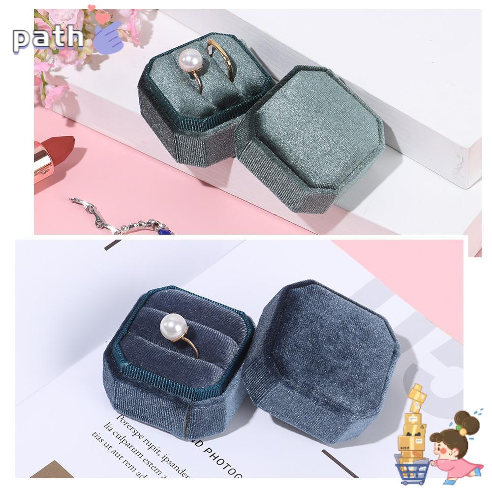 Hộp Đựng Nhẫn Cưới Chất Liệu Nhung Cao Cấp