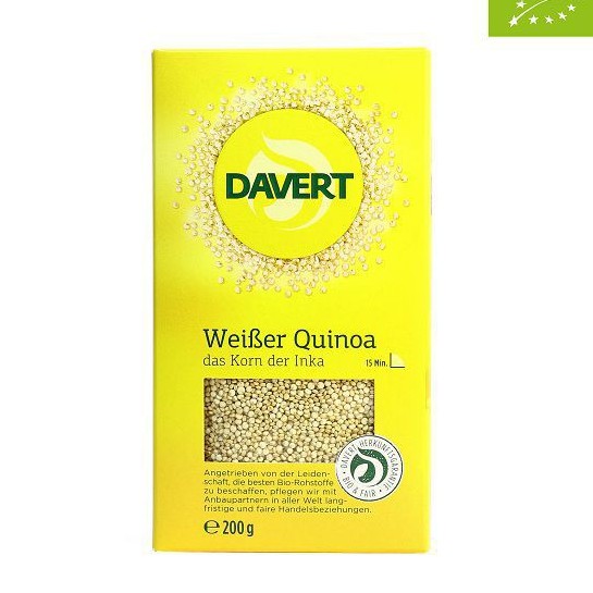 Hạt diêm mạch trắng hữu cơ 500g (Quinoa Real - Markal)