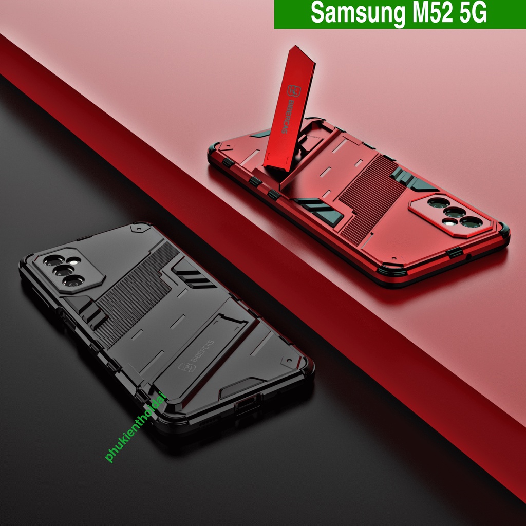 Ốp lưng Samsung M51 / M52 5G / A72 / M33 5G / A73 5G Iron Man Ver 2 chống sốc giá đỡ xem phim bảo vệ toàn diệncao cấp