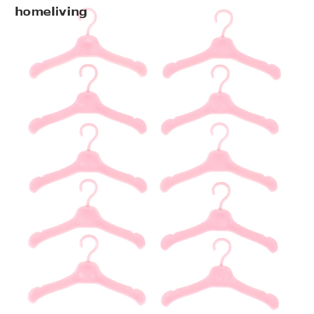Set 10 Móc Nhựa Treo Quần Áo Mini Dễ Thương