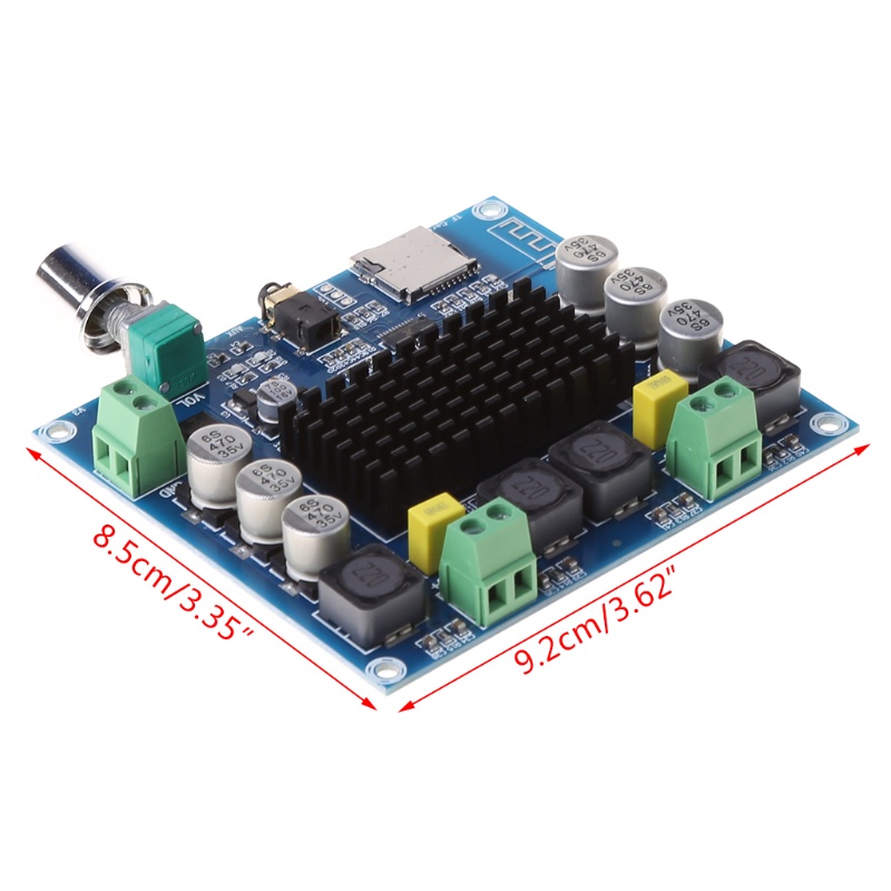 Bảng Mạch Khuếch Đại Âm Thanh Kỹ Thuật Số zzz XH-A105 Bluetooth 5.0 TDA7498 2x100W