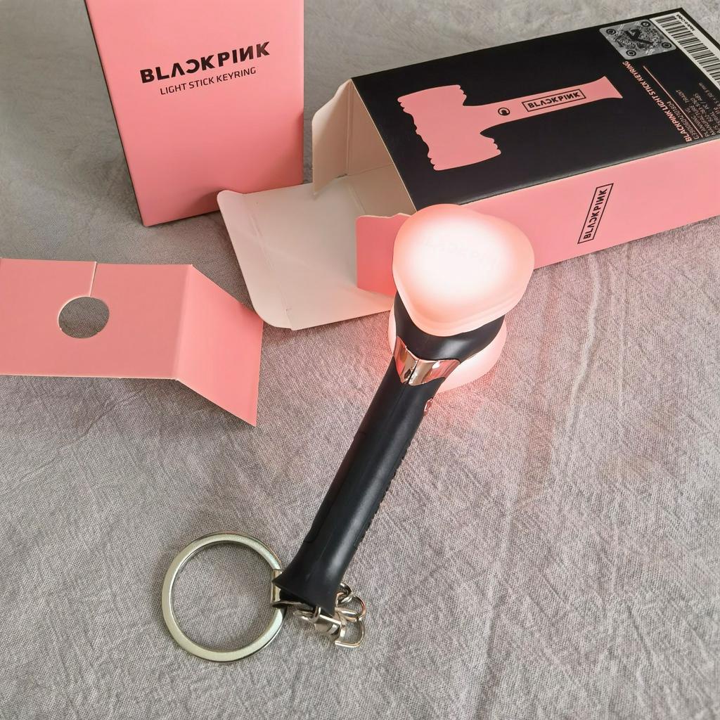 Gậy Phát Sáng Đèn Led Mini Hình Trái Tim / Búa Blackpink Phong Cách Hiphop