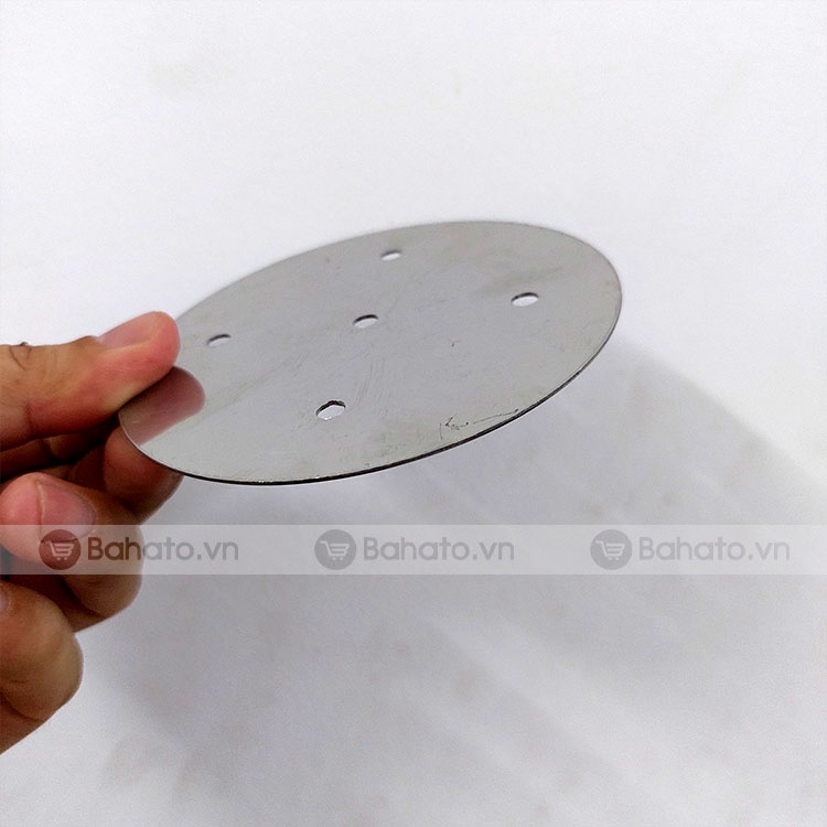 Phụ kiện khuôn giò nắp chặn trên - nắp chặn dưới inox 9.5cm