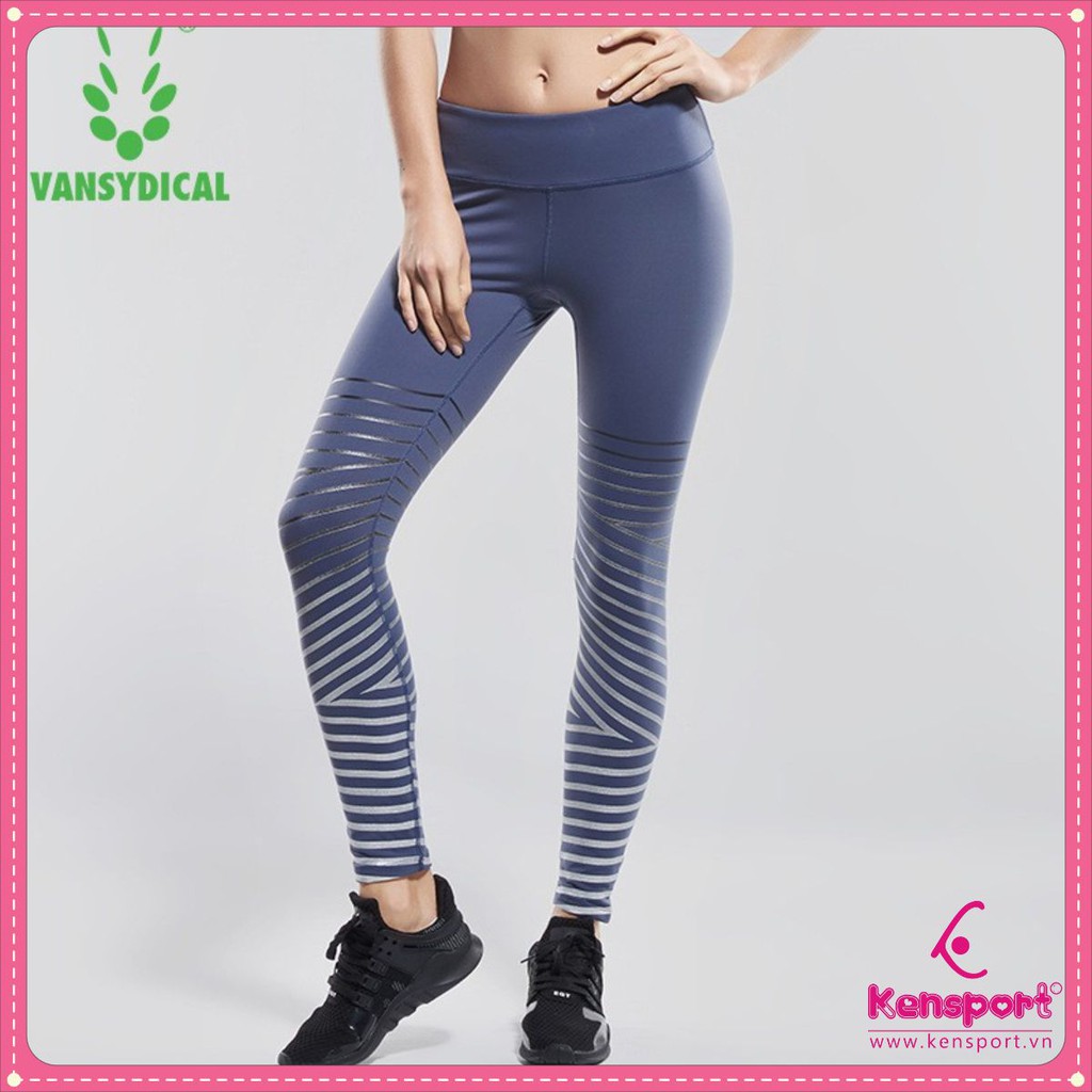Quần dài Legging thể thao nữ Snake (Đồ Tập Gym,Yoga) I Cửa Hàng Việt Nam Kensport