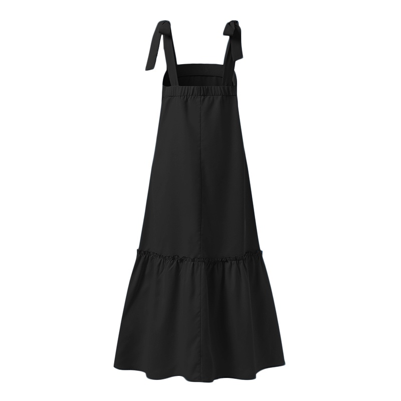 Đầm maxi ZANZEA cổ vuông không tay thời trang cho nữ