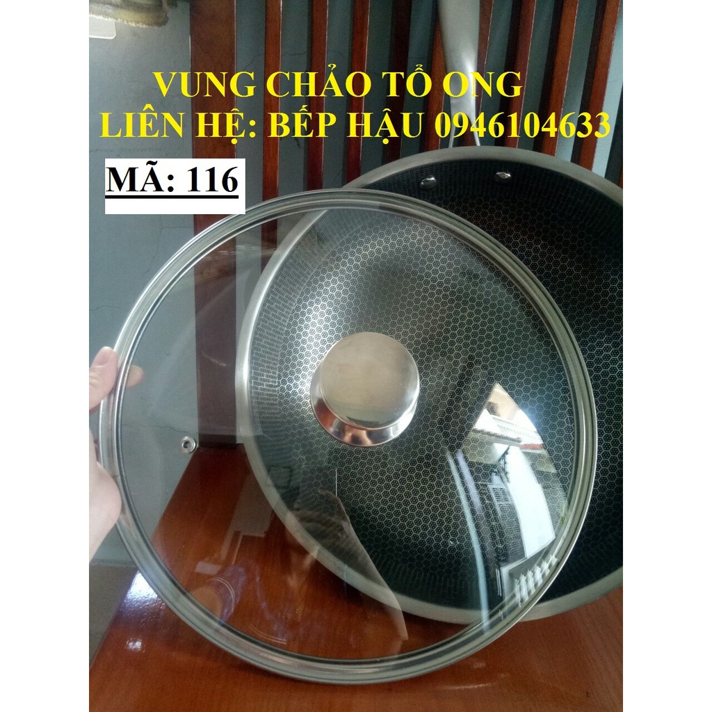 VUNG KÍNH CHẢO TỔ ONG - ẢNH THẬT - SIZE 32