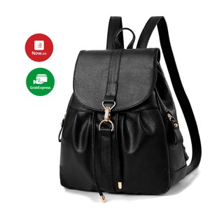 BaloHome - Balo da nữ mềm đẹp, Balo dây rút, Balo da vừa A4, thích hợp đi làm, đi học, đi chơi