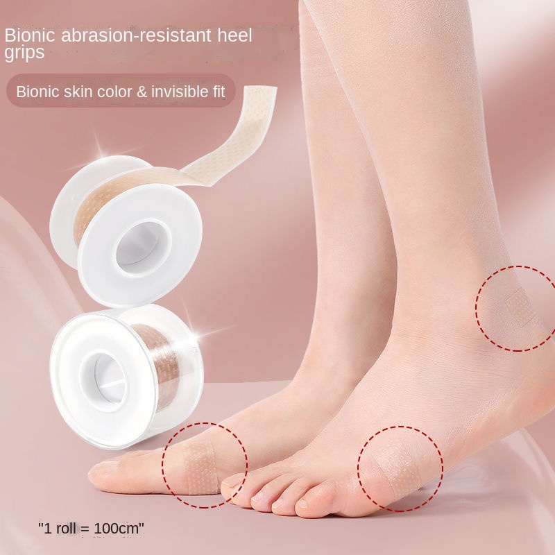Miếng silicon mềm dán gót chân chống mòn dùng khi mang giày cao gót