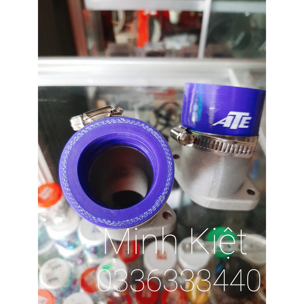 CO XĂNG NHÔM VÀ KHÚC NỐI CAO SU GẮN BÌNH XĂNG ĐỘ