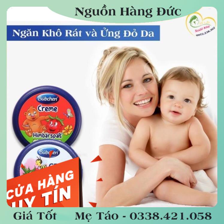 [auth] Kem dưỡng ẩm cho da Bubchen 20ml dùng được cho trẻ sơ sinh [Hot]