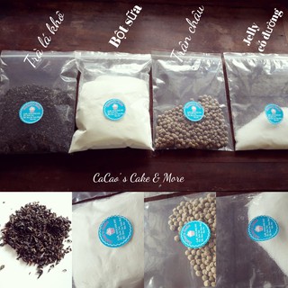 SET TRÀ SỮA THEO CÔNG THỨC CACAO MILK TEA