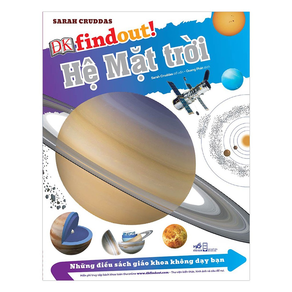 Sách - Bộ DK Findout - Những điều sách giáo khoa không dạy bạn - Hệ Mặt trời