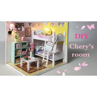 Mô hình nhà gỗ tí hon – Cheryl’s Room [ TẶNG MICA CHẮN BỤI]