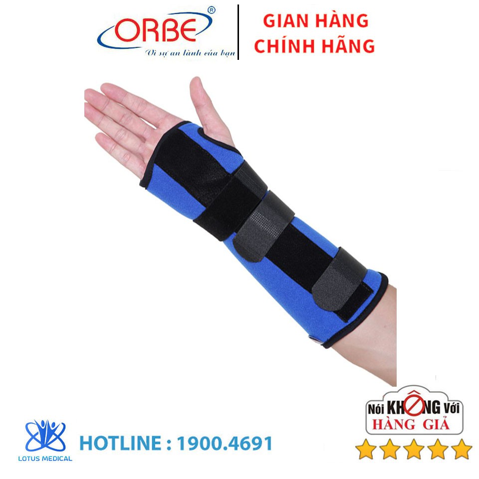 Nẹp cẳng tay ORBE H4 – Nẹp tay hỗ trợ cố định gãy xương, bong gân ở cẳng tay, cổ tay hoặc bàn tay