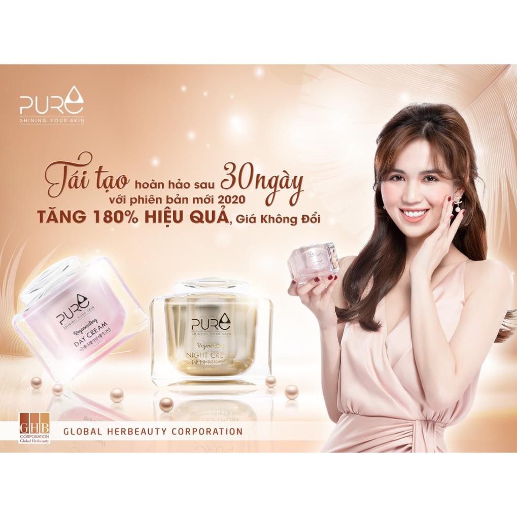 Bộ đôi kem dưỡng LỘC NHUNG – MỘC QUA 𝗣𝗨𝗥𝗘 𝗗𝗔𝗬 𝗖𝗥𝗘𝗔𝗠 - 𝗣𝗨𝗥𝗘 𝗡𝗜𝗚𝗛𝗧 𝗖𝗥𝗘𝗔𝗠