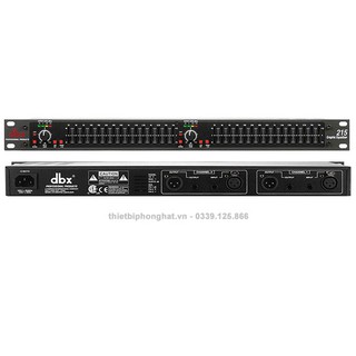 Lọc Equalizer dbx 215 1 tầng