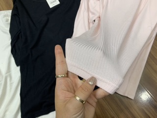 áo len tăm ( áo dài tay, cổ 3 phân )