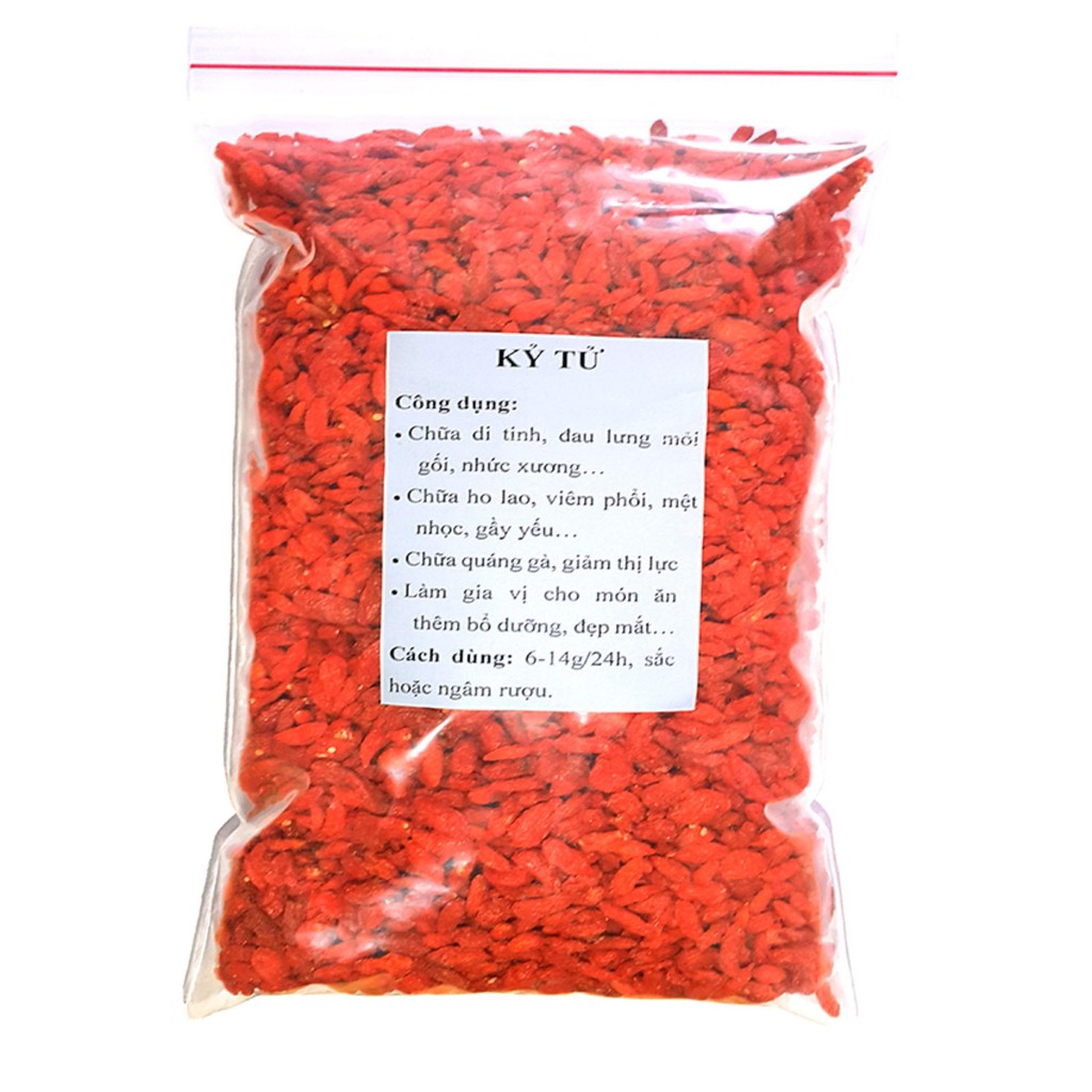 Kỷ Tử Khô  Ninh Hạ 100g - loại ngon -là loại nhân sâm đích thực