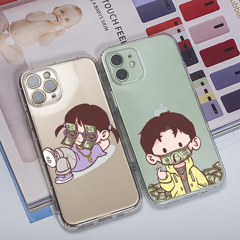 Ốp lưng iphone Ốp điện thoại Suntaiho tpu trong suốt in hình rich kid thích hợp cho iPhone 13 12 11 pro max x xsmax xr 8 7