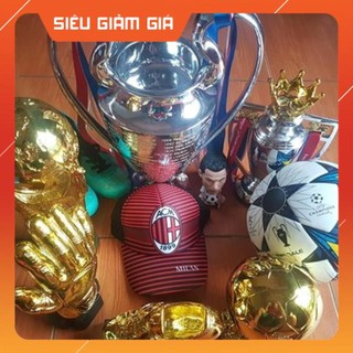 Mũ lưỡi trai bóng đá CLB AC Milan thể hiện tình yêu bóng đá với mũ le nam câu lạc bộ bóng đá AC Milan  - Hieubongda