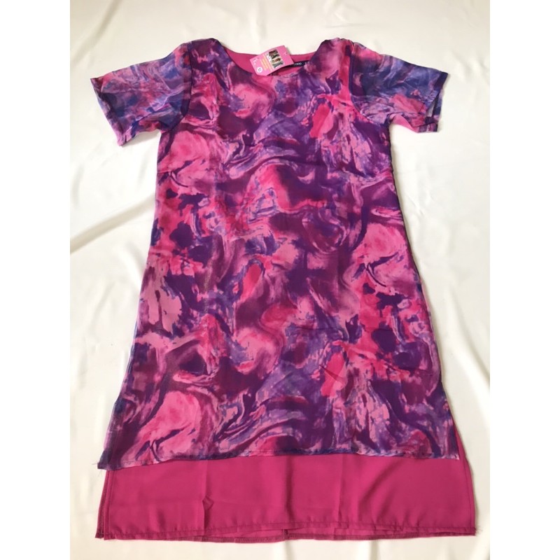 Váy Đầm Trung Niên - Chất Liệu Voan Tơ - Form Suông Hơi A - Size Từ 48Kg đến 87Kg | BigBuy360 - bigbuy360.vn