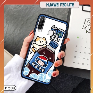 Ốp lưng nhám in hình 3D HUAWEI P30 Lite