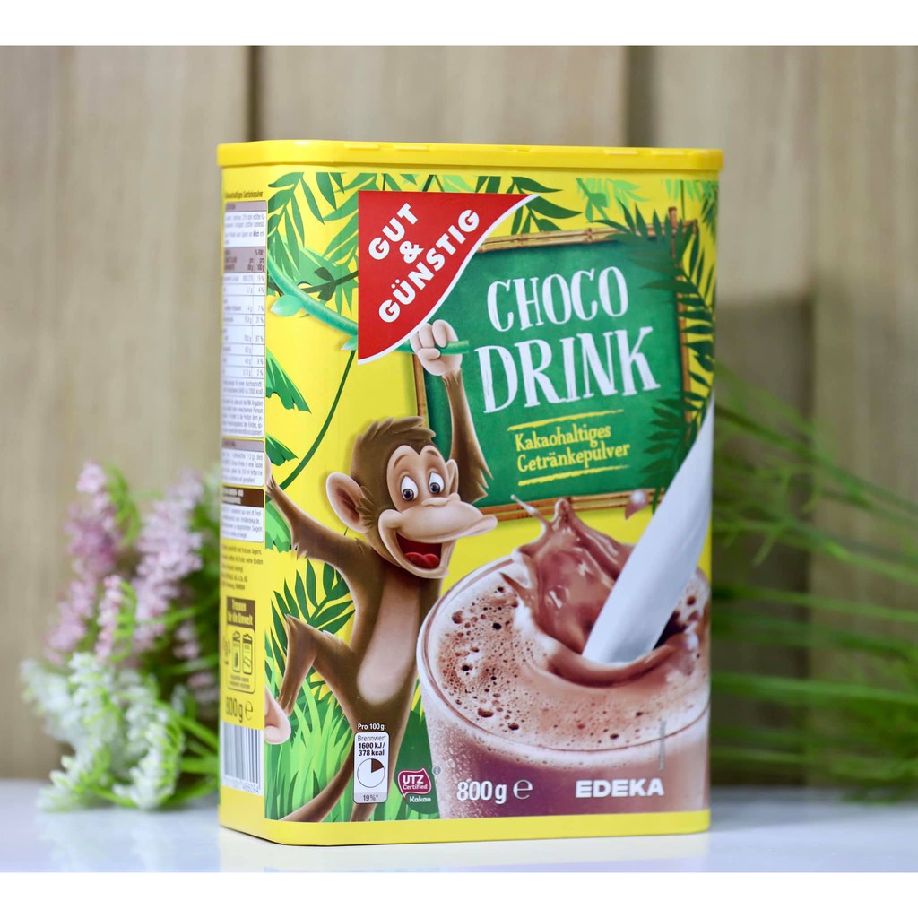 Bột Choco Drink Gut & Gunstig pha uống hộp 800gr