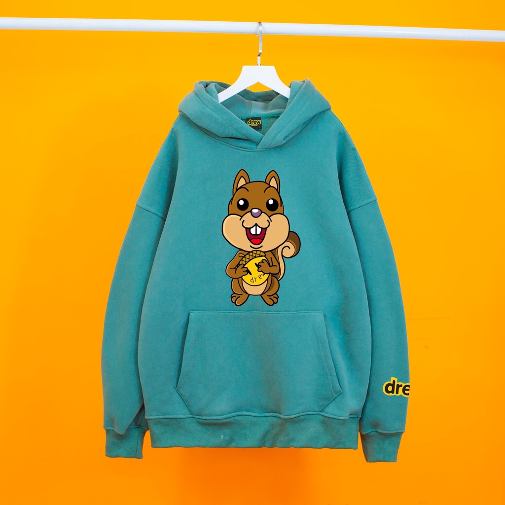 Áo nỉ Hoodie Drew SÓC Hogoto shop , Áo hoodie nam nữ nỉ bông cotton