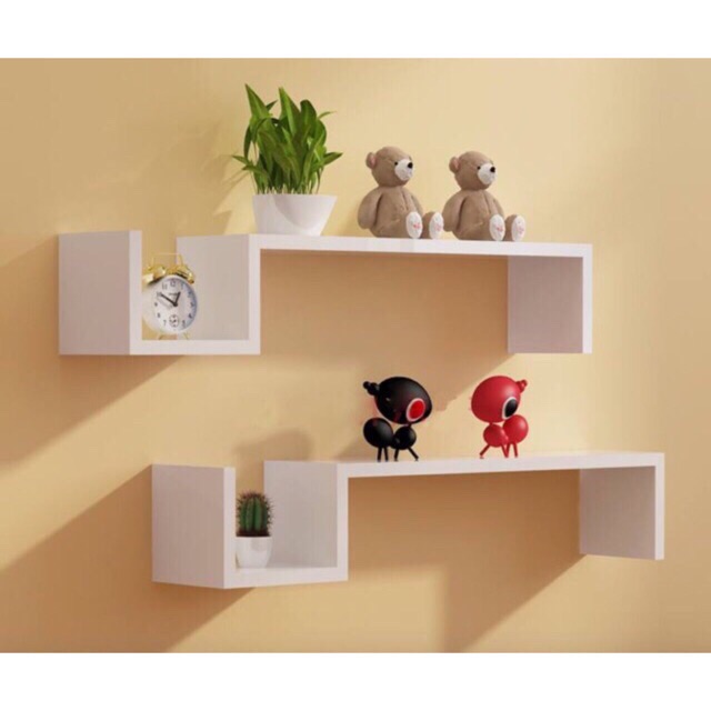 Kệ hình dấu ngã 70x10 sâu 13 cm ( 2 kệ )
