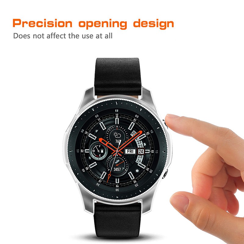 Vỏ nhựa TPU mềm bảo vệ đồng hồ thông minh Samsung Galaxy Watch 46mm 42mm S3 S2